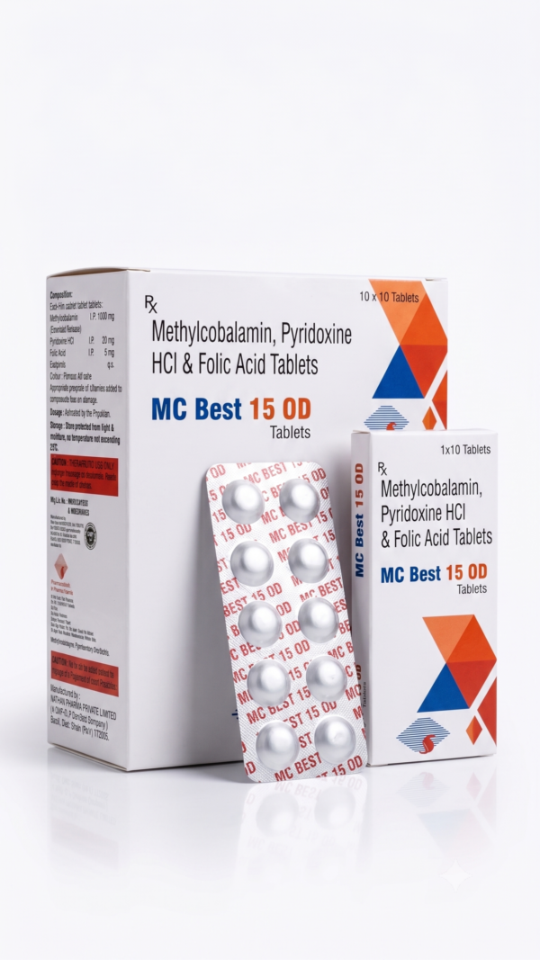 MC Best OD 15 Tablets